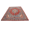 Heriz Area Rug Handmade Multi Medallion 7x10 ft