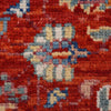Heriz Area Rug Handmade Multi Medallion 7x10 ft