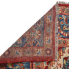 Heriz Area Rug Handmade Multi Medallion 7x10 ft