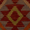 Handmade Multi Kilim Geometric 2x4 ft