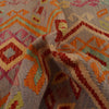 Handmade Multi Kilim Geometric 2x4 ft
