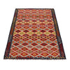 Handmade Multi Kilim Geometric 5x8 ft