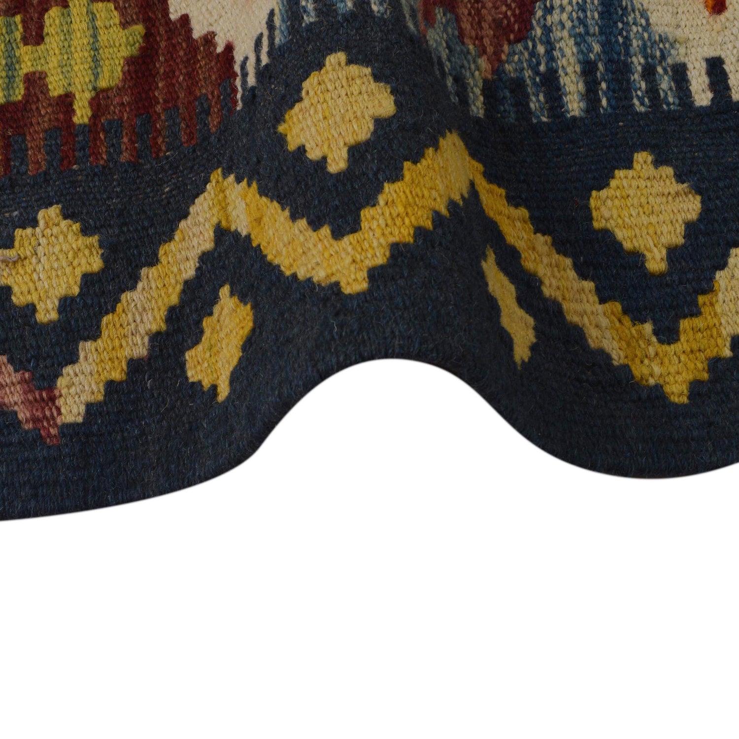 Handmade Multi Kilim Geometric 5x8 ft