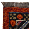Shirazi Area Rug Handmade Red Medallion 7x10 ft