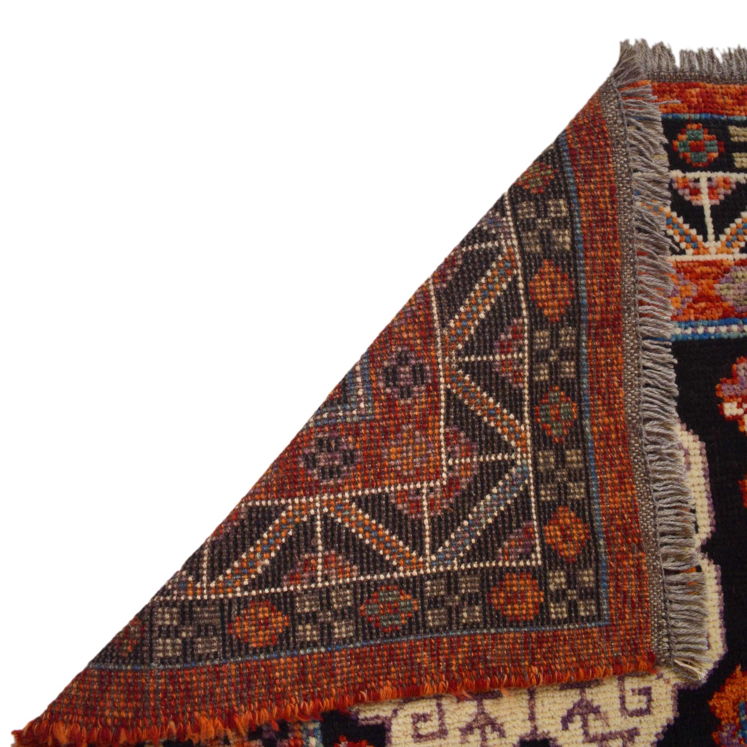 Shirazi Area Rug Handmade Red Medallion 7x10 ft