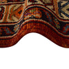 Shirazi Area Rug Handmade Red Medallion 7x10 ft