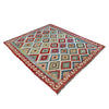 Handmade Multi Kilim Geometric 4x7 ft