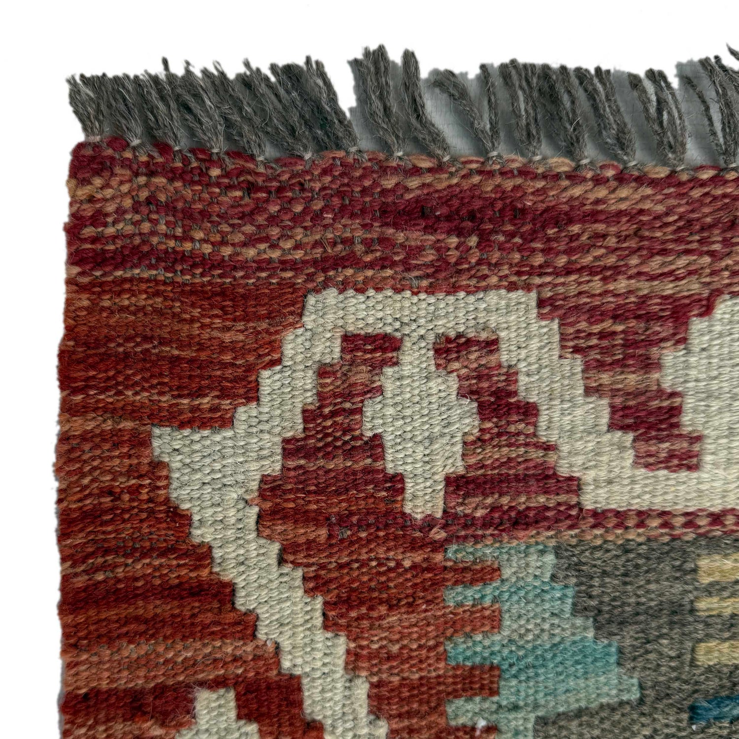 Handmade Multi Kilim Geometric 4x7 ft