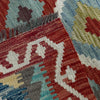Handmade Multi Kilim Geometric 4x7 ft