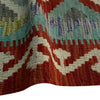 Handmade Multi Kilim Geometric 4x7 ft