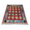 Handmade Multi Kilim Geometric 4x7 ft