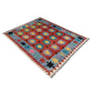 Handmade Multi Kilim Geometric 4x7 ft