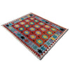 Handmade Multi Kilim Geometric 4x7 ft