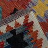 Handmade Multi Kilim Geometric 4x7 ft