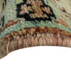 Oushak Area Rug Handmade Beige Floral 4x6 ft