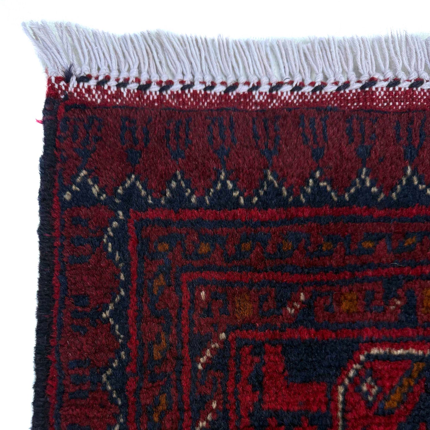 Khal Mohammadi Rug Handmade Red 4x7 ft