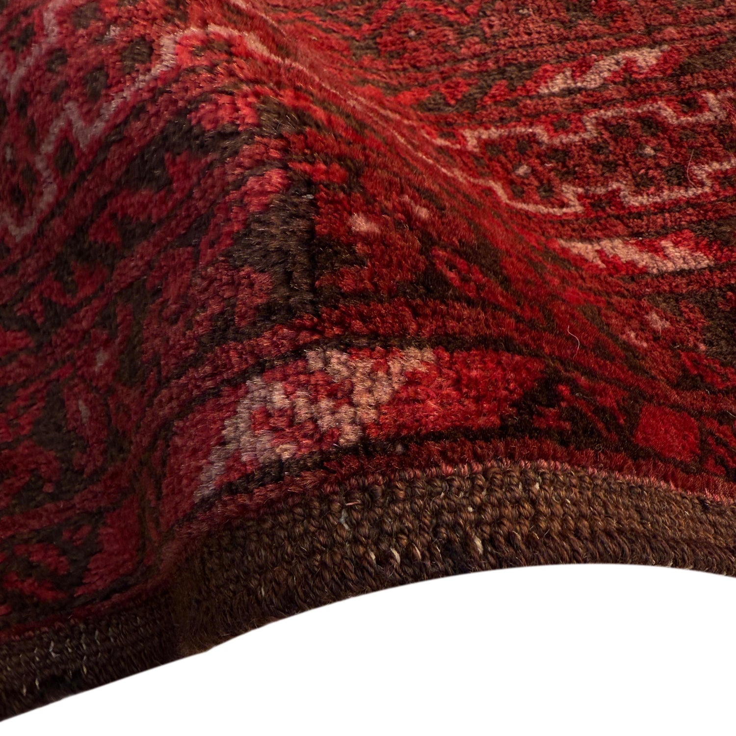 Khal Mohammadi Rug Handmade Red 7x10 ft