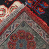 Shirazi Area Rug Handmade Red Medallion 7x10 ft