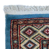 Jaldar Area Rug Handmade Blue Floral 3x5 ft