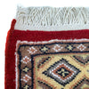 Jaldar Area Rug Handmade Red Floral 3x5 ft