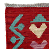 Handmade Multi Kilim Geometric 4x7 ft