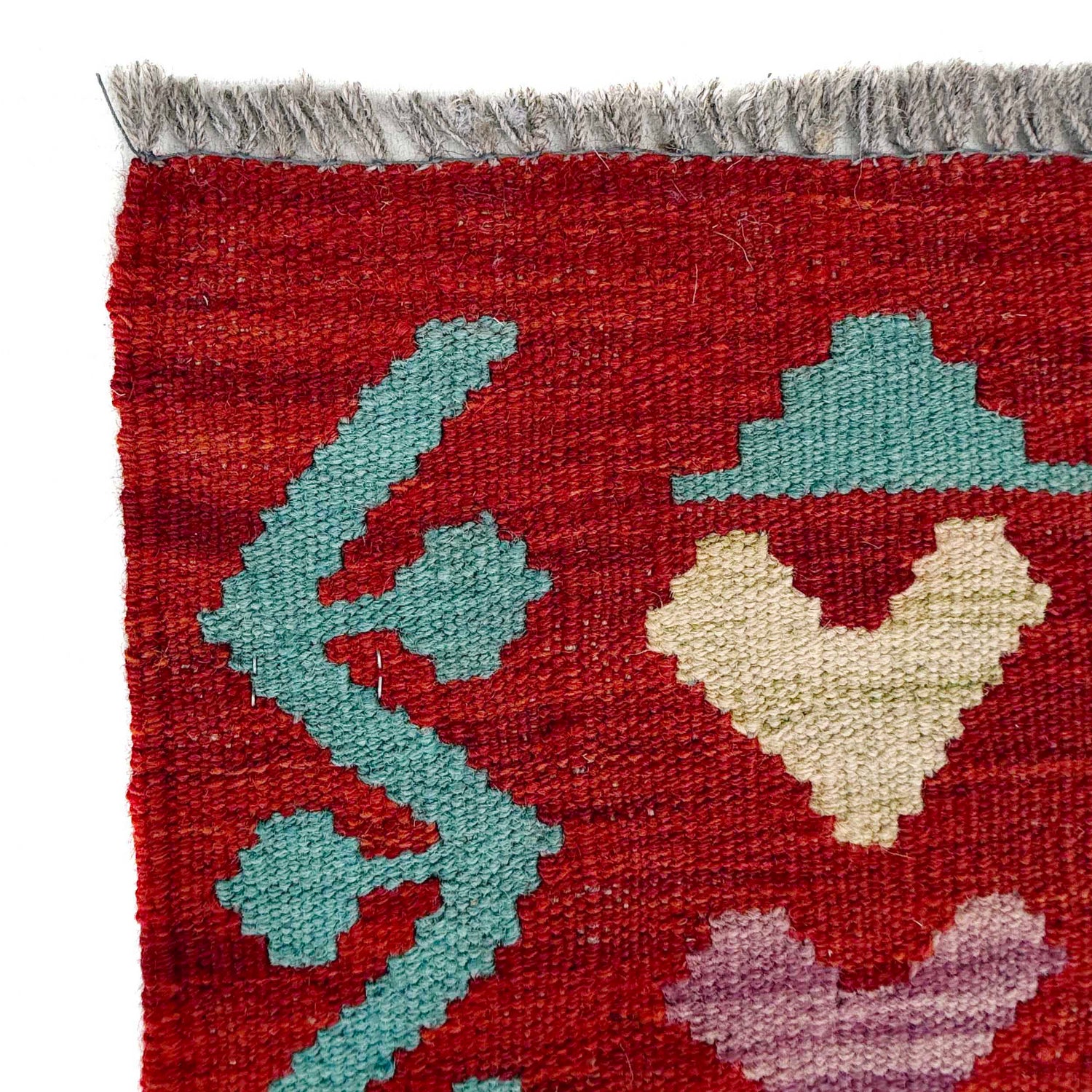 Handmade Multi Kilim Geometric 4x7 ft