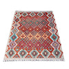 Handmade Multi Kilim Geometric 4x7 ft