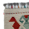 Handmade Multi Kilim Geometric 4x7 ft