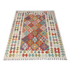 Handmade Multi Kilim Geometric 4x7 ft