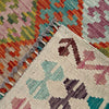 Handmade Multi Kilim Geometric 4x7 ft