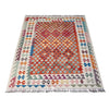 Handmade Multi Kilim Geometric 4x7 ft