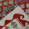 Handmade Multi Kilim Geometric 4x7 ft