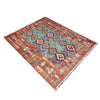 Handmade Multi Kilim Geometric 4x7 ft