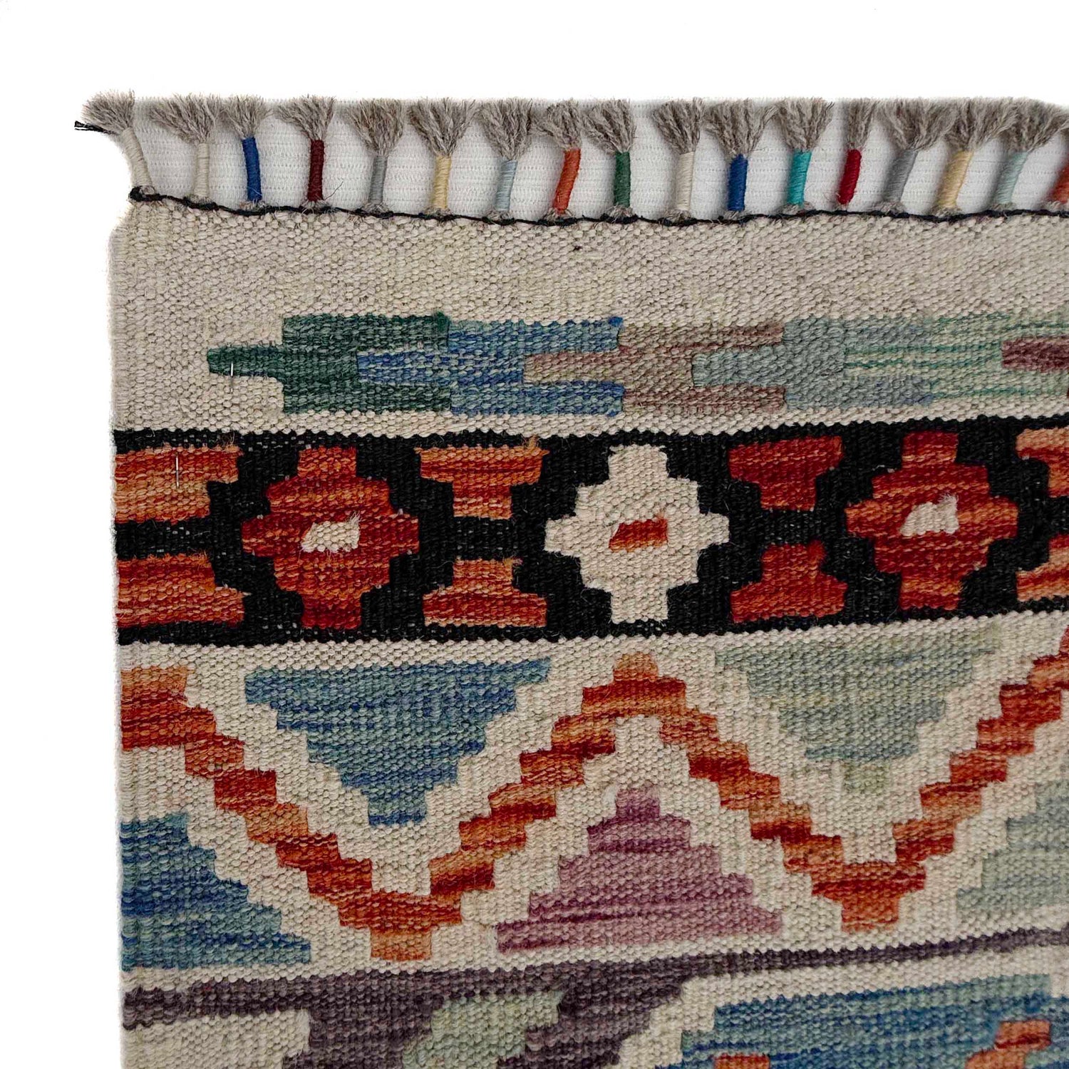 Handmade Multi Kilim Geometric 8x10 ft