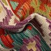 Handmade Multi Kilim Geometric 7x10 ft