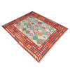 Handmade Multi Kilim Geometric 7x10 ft