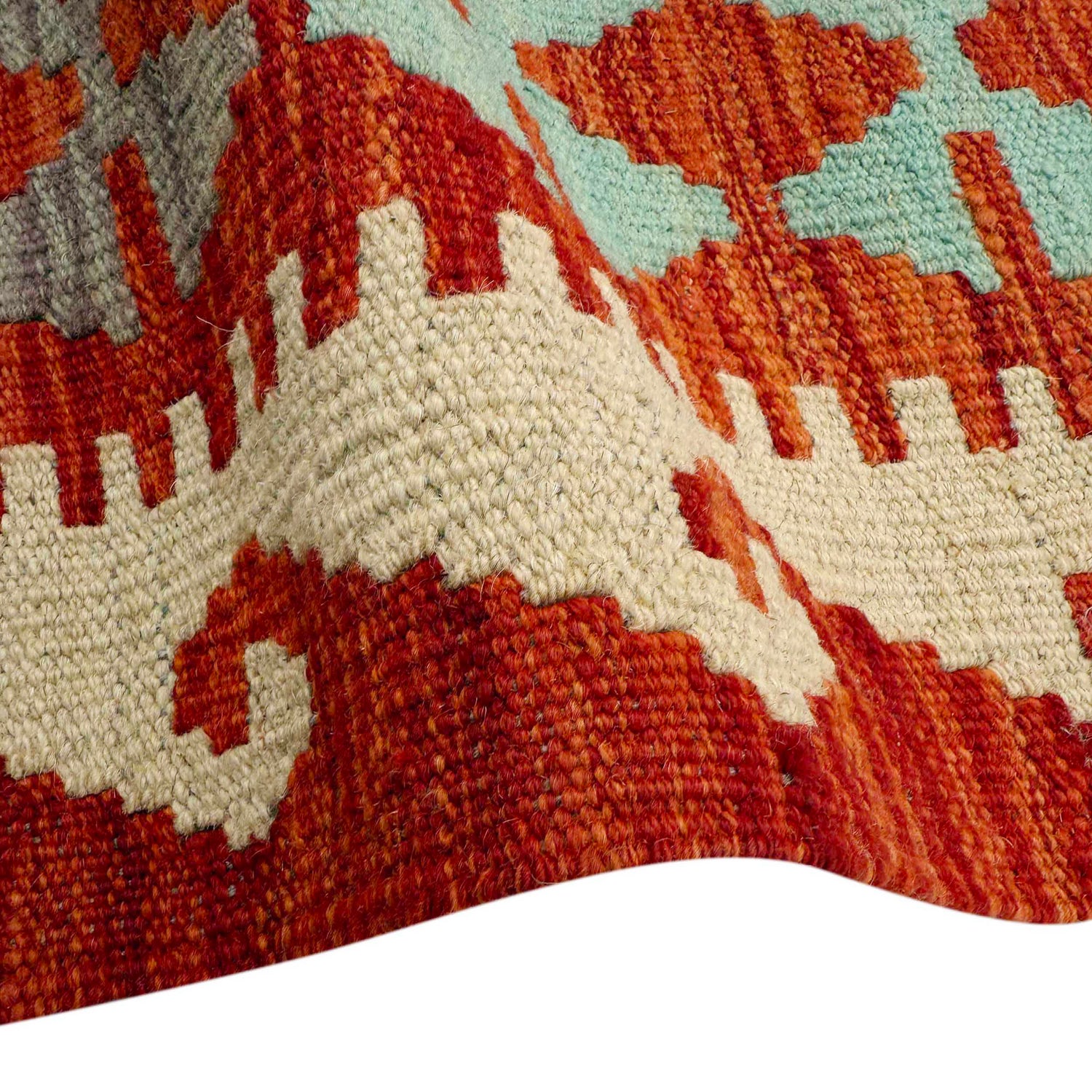 Handmade Multi Kilim Geometric 7x10 ft