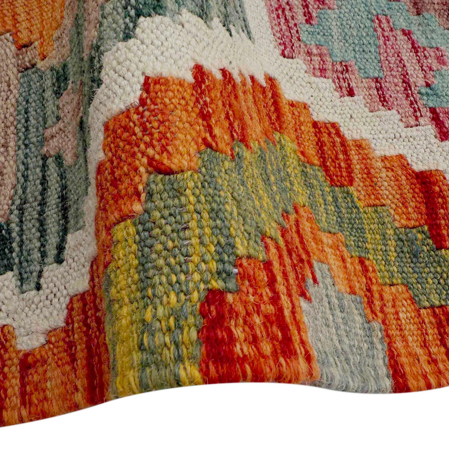Handmade Multi Kilim Geometric 8x10 ft