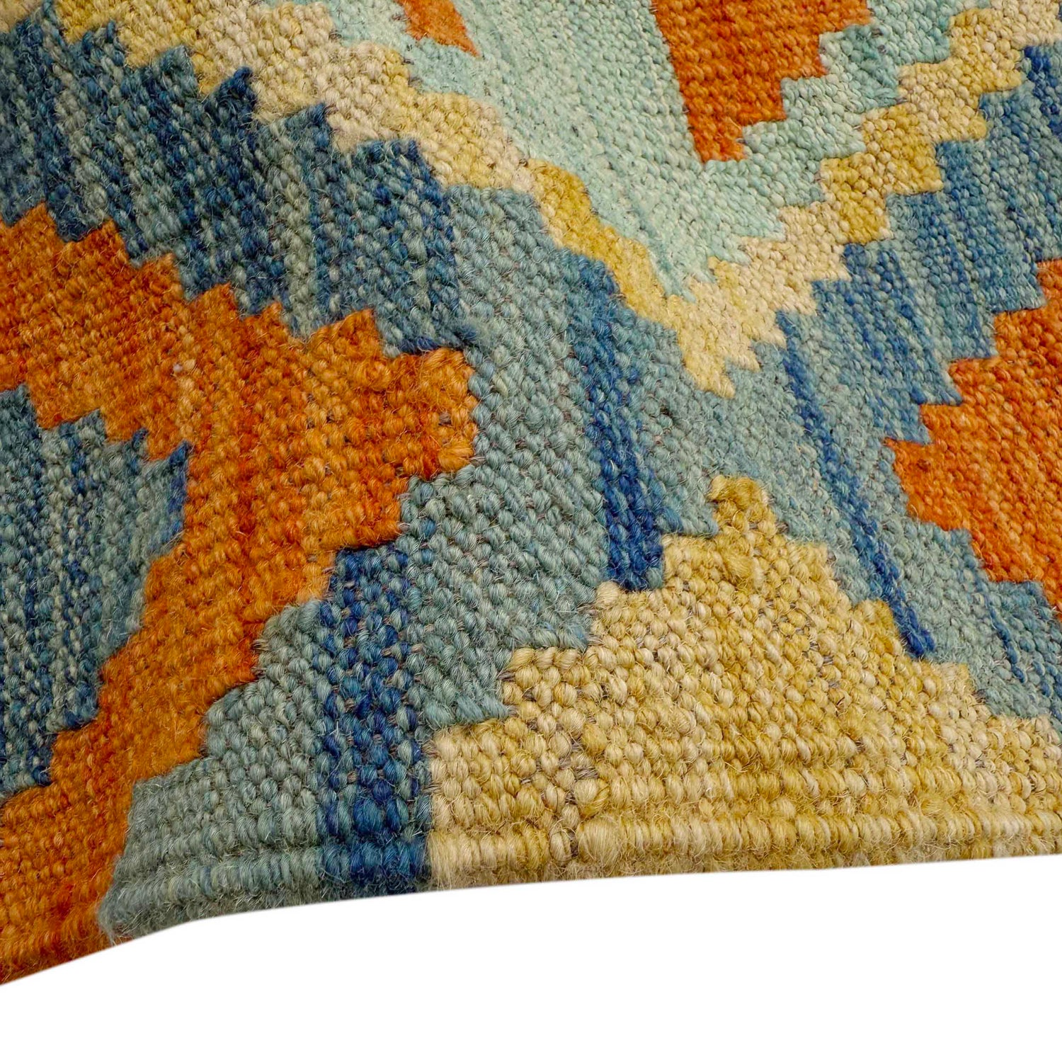 Handmade Multi Kilim Geometric 8x10 ft