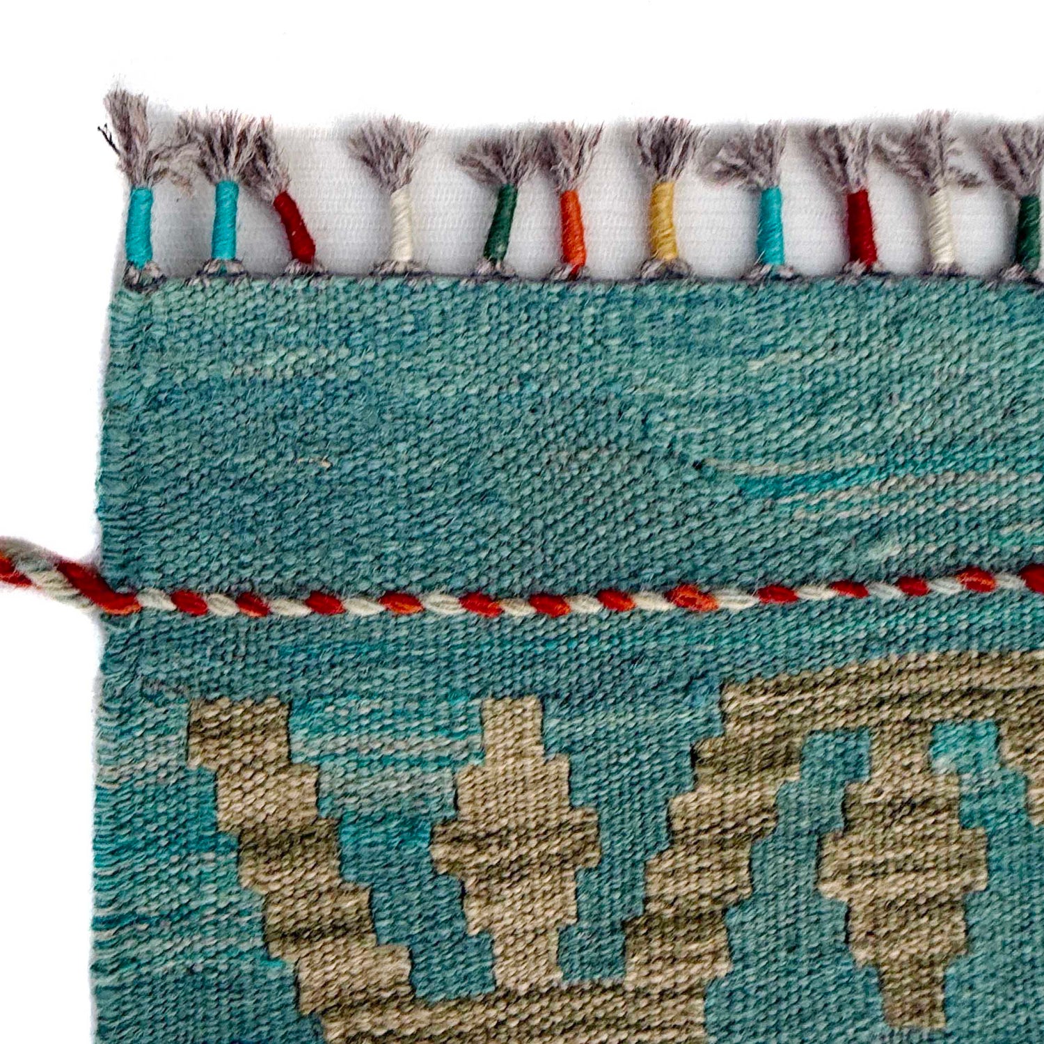 Handmade Multi Kilim Geometric 8x10 ft