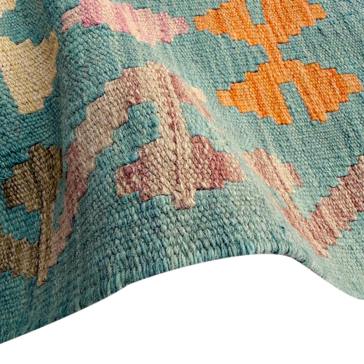 Handmade Multi Kilim Geometric 8x10 ft