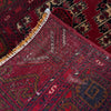 Khoja Roshnai Runner Rug Handmade Red Floral 8' Runner
