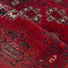 Khoja Roshnai Runner Rug Handmade Red Floral 8' Runner