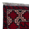 Baluchi Rug Handmade Red Floral 4x6 ft