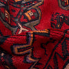 Baluchi Rug Handmade Red Floral 4x6 ft
