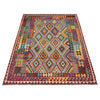 Handmade Multi Kilim Geometric 7x10 ft