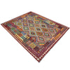 Handmade Multi Kilim Geometric 7x10 ft