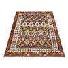 Handmade Multi Kilim Geometric 7x10 ft