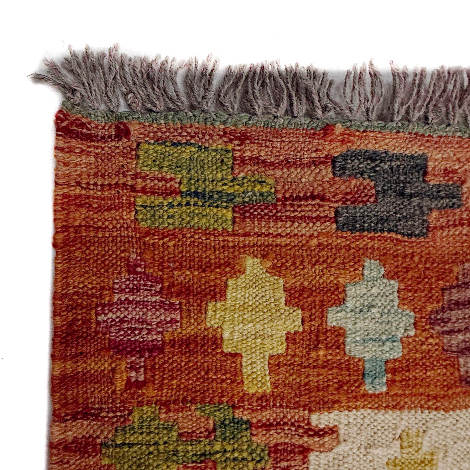 Handmade Multi Kilim Geometric 7x10 ft
