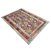 Handmade Multi Kilim Geometric 7x10 ft